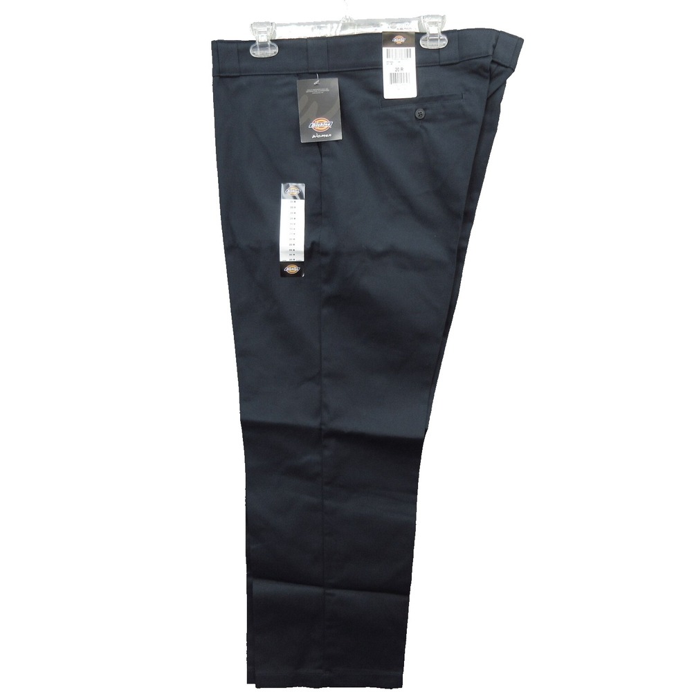 Dickies 774 Women's Work Pants Size 20 R Dark Navy Original Fit Straight Leg New